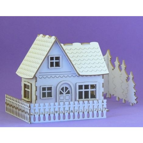 Tekturka Crafty Moly 3D Sweet Home